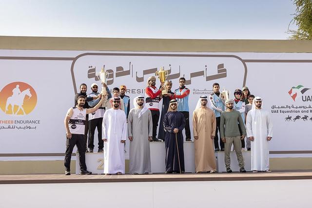 إسطبلات «MRM» تفوز بسباق كأس رئيس الدولة للقدرة 2025