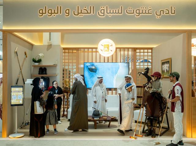 نادي غنتوت يستعرض مبادراته في معرض أبوظبي للصيد والفروسية